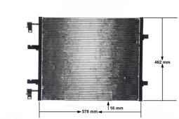 Skraplacz, klimatyzacja MAHLE AC708000S