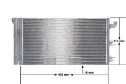 Skraplacz, klimatyzacja MAHLE AC710000S