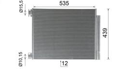 Skraplacz, klimatyzacja Mahle AC1016000P