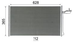 Skraplacz, klimatyzacja MAHLE AC27000S