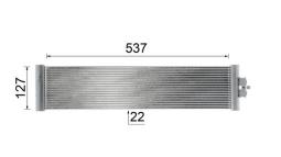 Chłodnica oleju, automatyczna przekładnia MAHLE CLC327000P