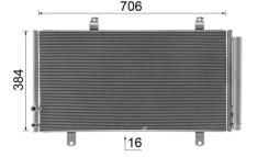 Skraplacz, klimatyzacja Mahle AC1076000S