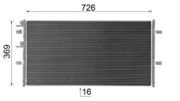 Skraplacz, klimatyzacja MAHLE AC695000S