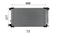 Skraplacz, klimatyzacja MAHLE AC533000S