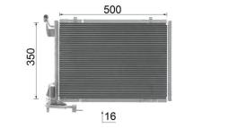 Skraplacz, klimatyzacja MAHLE AC1114000S