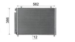 Skraplacz, klimatyzacja MAHLE AC1057000S