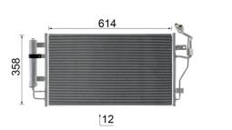 Skraplacz, klimatyzacja MAHLE AC1089000S