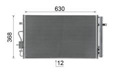 Skraplacz, klimatyzacja MAHLE AC1053000S