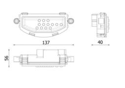 Regulator, wentylator nawiewu do wnętrza pojazdu MAHLE ABR166000P