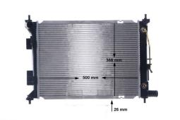 Chłodnica, układ chłodzenia silnika Mahle CR2102000S