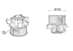 Wentylator wewnętrzny MAHLE AB339000P