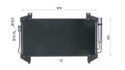 Skraplacz, klimatyzacja Mahle AC984000S