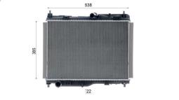 Chłodnica, układ chłodzenia silnika Mahle CR1139000S