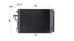Skraplacz, klimatyzacja Mahle AC43000S