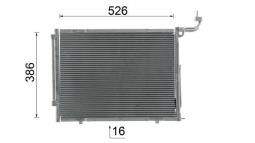 Skraplacz, klimatyzacja MAHLE AC1068000S