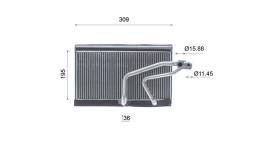 Parownik, instalacja klimatyzacji MAHLE AE114000S