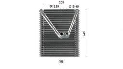 Parownik, instalacja klimatyzacji MAHLE AE213000S
