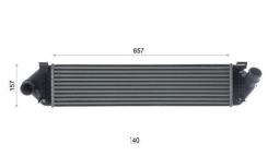 Chłodnica powietrza doładowującego MAHLE CI190000S