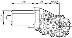 Silnik elektryczny BOSCH 0 390 201 972