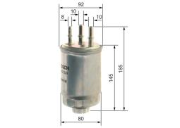 Filtr paliwa Bosch F026402229