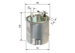 Filtr paliwa Bosch F026402096