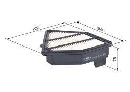 Filtr powietrza Bosch F026400583
