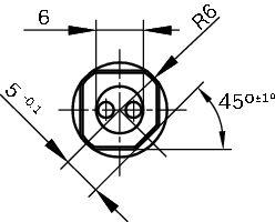 Element nastawczy, regulacja zasięgu świateł BOSCH 0 132 801 156