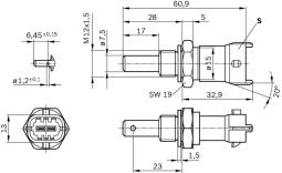 Czujnik, temperatura płynu chłodzącego BOSCH 0 281 002 704