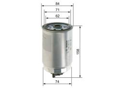 Filtr paliwa Bosch 1457434510
