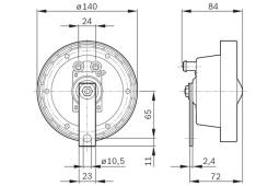 Klakson BOSCH 0 320 223 009