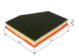 Filtr powietrza Bosch 1457433164