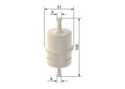 Filtr paliwa Bosch F026402351