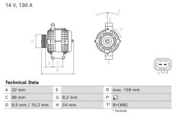 Alternator Bosch 0986085580