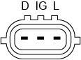 Alternator Bosch 1986A01486
