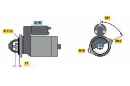 Rozrusznik Bosch 0986023340