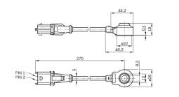Czujnik spalania stukowego Bosch 0261231196