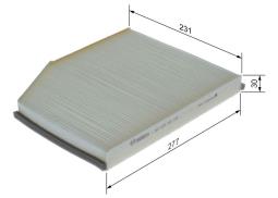 Filtr, wentylacja przestrzeni pasażerskiej Bosch 1987435028