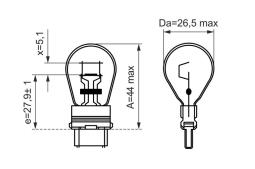 Żarówka, lampa kierunkowskazu BOSCH 1 987 302 273