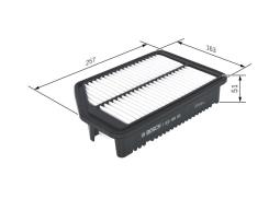 Filtr powietrza Bosch F026400481