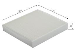 Filtr, wentylacja przestrzeni pasażerskiej