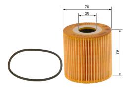 Filtr oleju Bosch 1457429762