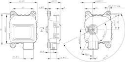 Element nastawczy, regulacja zasięgu świateł BOSCH 0 132 801 156