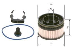 Filtr paliwa BOSCH F 026 402 261