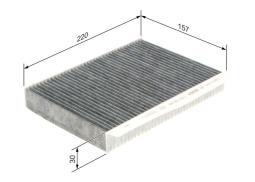 Filtr, wentylacja przestrzeni pasażerskiej