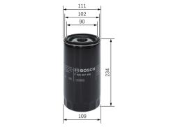 Filtr oleju Bosch F026407296