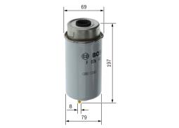 Filtr paliwa Bosch F026402122