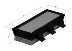 Filtr powietrza Knecht LX824