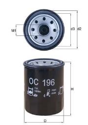 Filtr oleju Knecht OC47OF