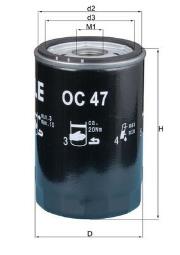 Filtr oleju Knecht OC47OF