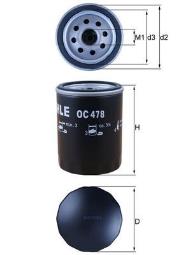 Filtr oleju Knecht OC478